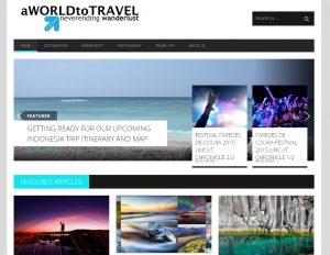 blog a world to travel 2015